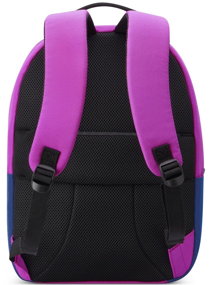 UNITED COLORS OF BENETTON Fabrica Round 15.6'' Unisex Laptop Backpack - Purple - Image 3